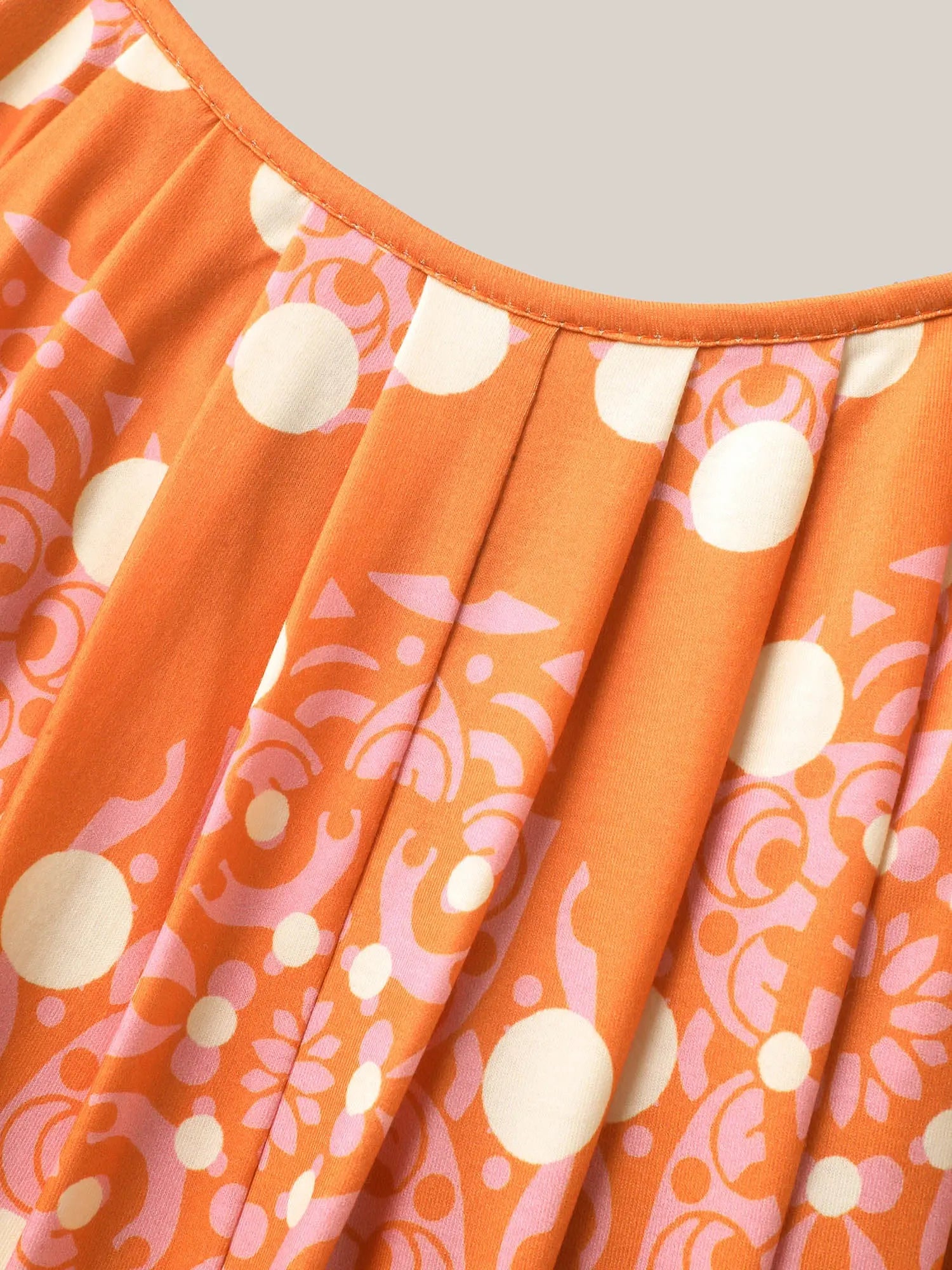 Sunkissed Floral Batik Maxi Dress for Women