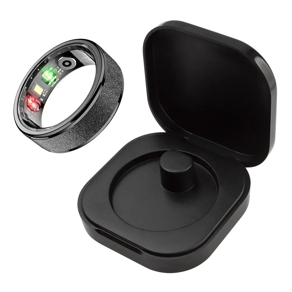 COLMI R10 Smart Ring, 5ATM Waterproof Fitness Tracker with Heart Rate & SpO2 Monitor, USB Rechargeable