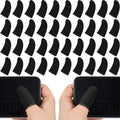 HDRGK 120 Pcs Finger Sleeve for Gaming Anti Sweat Game Controller Thumb Sleeve Breathable Finger Covers Touchscreen Gaming Gloves for Mobile Phone Game, 4 Designs(Colorful)