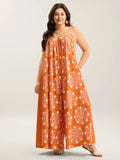 Sunkissed Floral Batik Maxi Dress for Women
