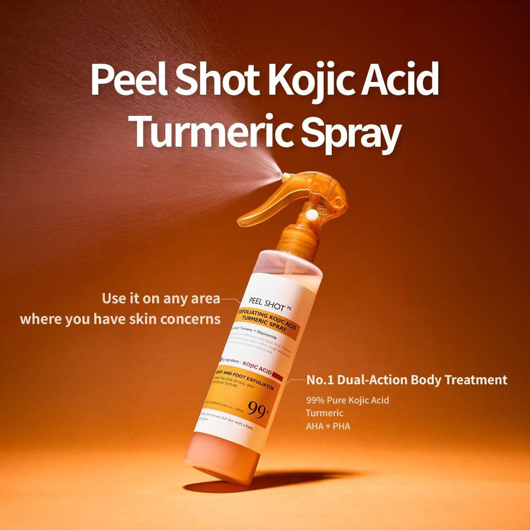 Peel Shot Keratin Care Spray with Kojic Acid & Turmeric 200ml