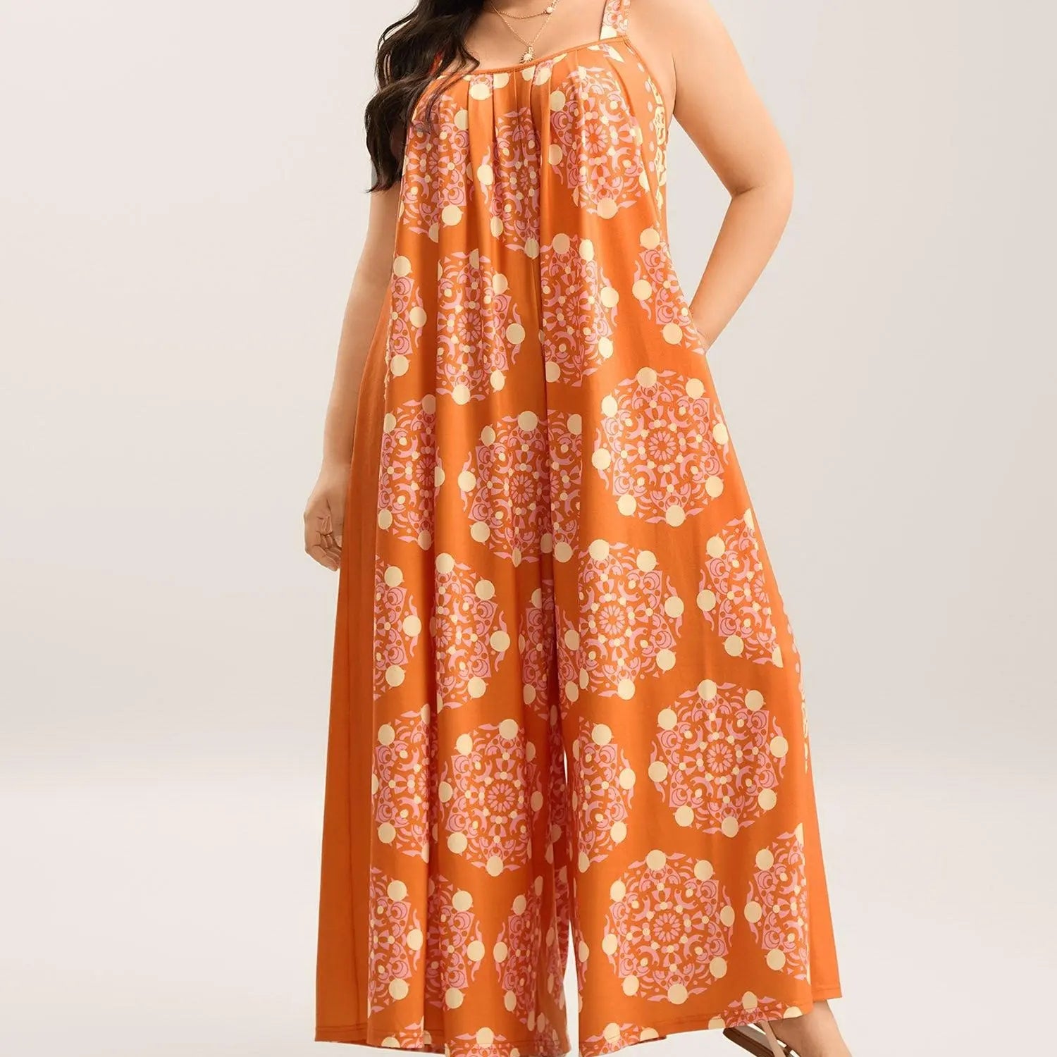 Sunkissed Floral Batik Maxi Dress for Women