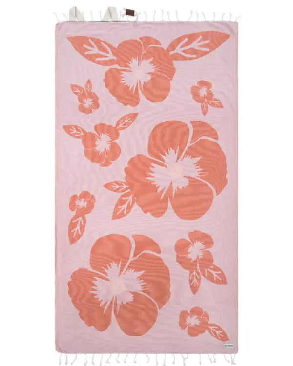 🏖️ 2-in-1 Turkish Cotton Towel Bag with Inner Zip Pocket & Sand-Repelling Fabric